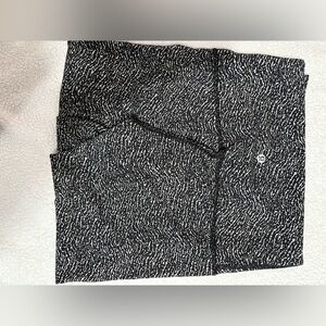 lululemon athletica Black and White Leggings